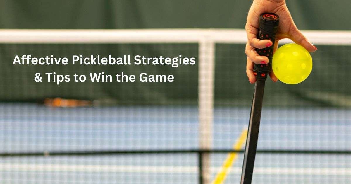 Affective Pickleball Strategies & Tips to Win the Game