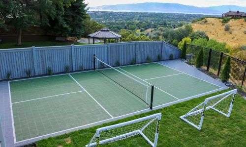 Building a Pickleball Court in a Smaller Yard