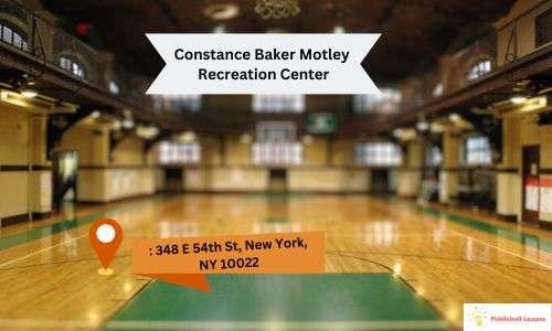 Constance Baker Motley Recreation Center with pickleball court