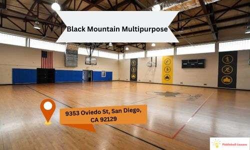 pickleball court in san diego at black mountain