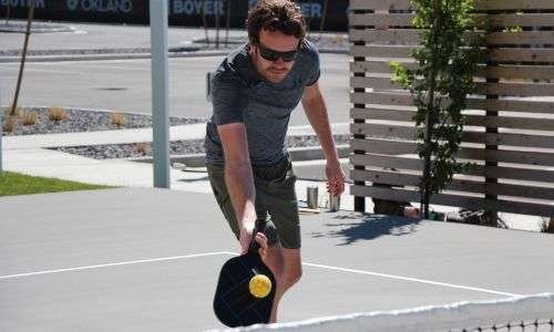 using Eyewear to play pickleball